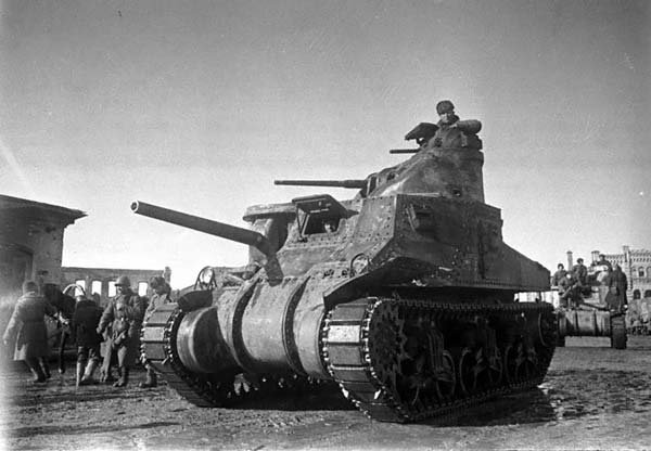 М-3 lee. Фотографии времён В.О.В.