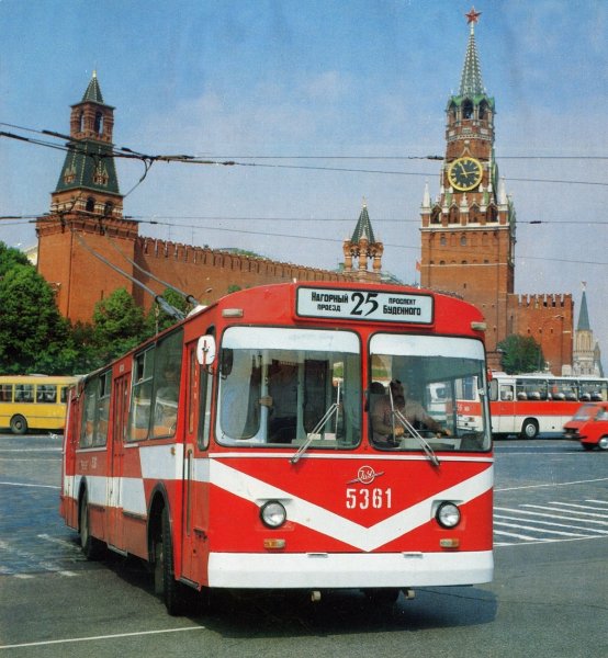 Московский троллейбус, 1981 г