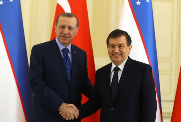 Эрдоган и Мирзиёев