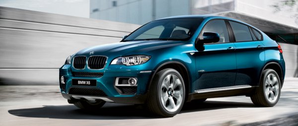 БМВ x6 синий