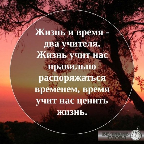 Жизнь и время...