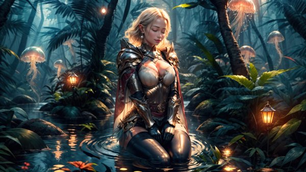 Fantasy-girl-forest-digital-art-4k-wallpaper