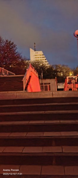 Анапа. Галечный пляж.