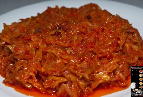 ТУШЁНАЯ КАПУСТА В МУЛЬТИВАРКЕ