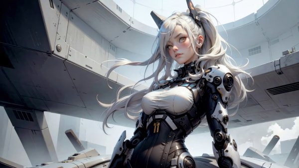 Anime-girl-sci-fi-cyberpunk-ai-4k-wallpaper