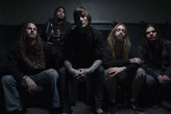 Horns Up Rocks Suicide Silence Group Sho