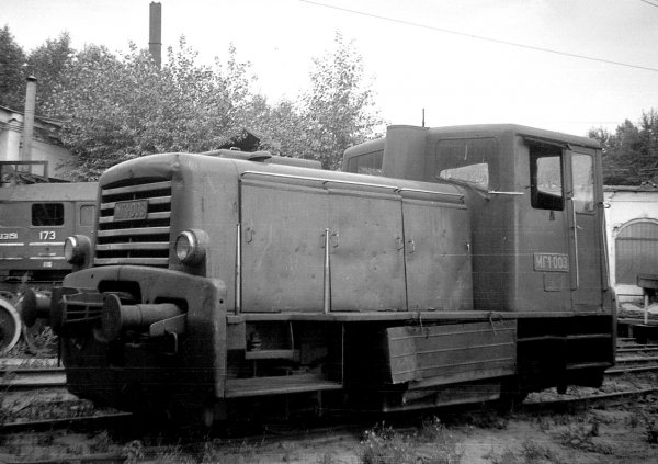 Мотовоз МГ1-003 (построен в Австрии в 1956г)