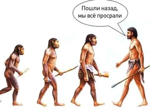 Идём назад