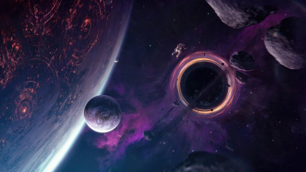Black-hole-space-planet-astronaut 4K-8.2500