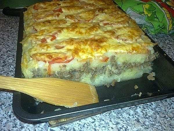 Запеканка картофельная с фаршем