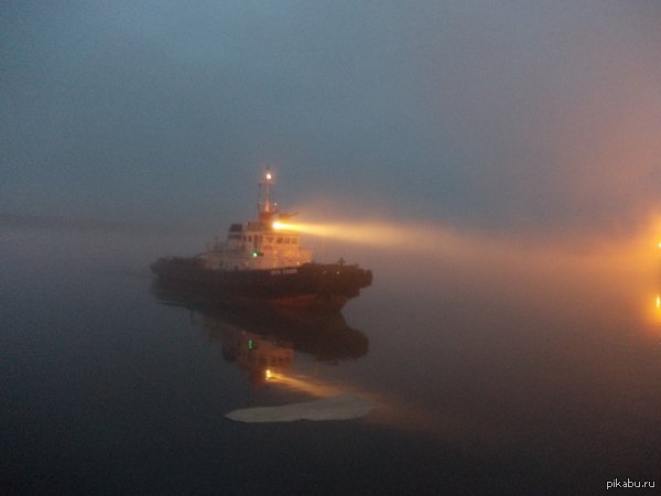 Буксир на Северной Двине