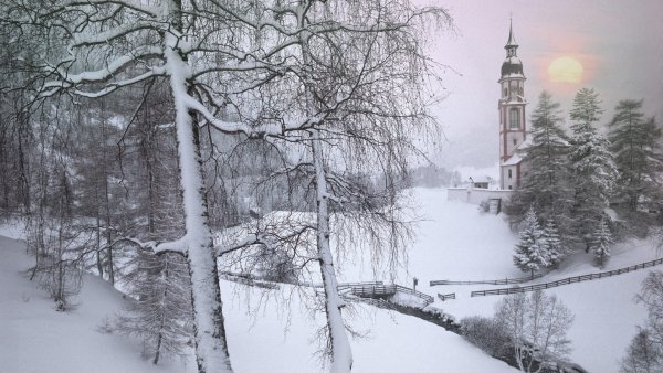Winter in Tirol, Austria