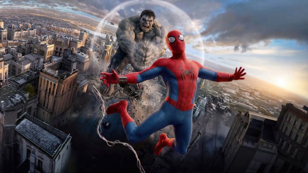 Spiderman-vs-hulk-brand-new-day-4k 17@5@s