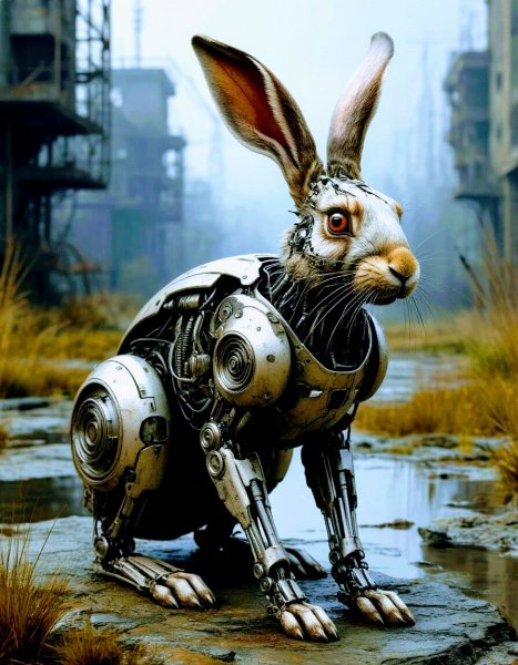 The cyborg hare