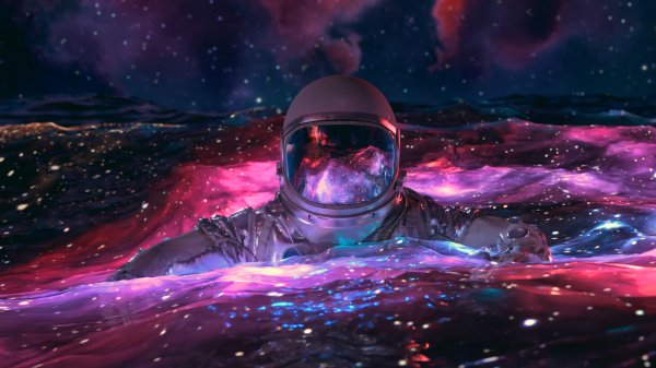 Astronaut-space-burning-digital-art-4k 679@0@j