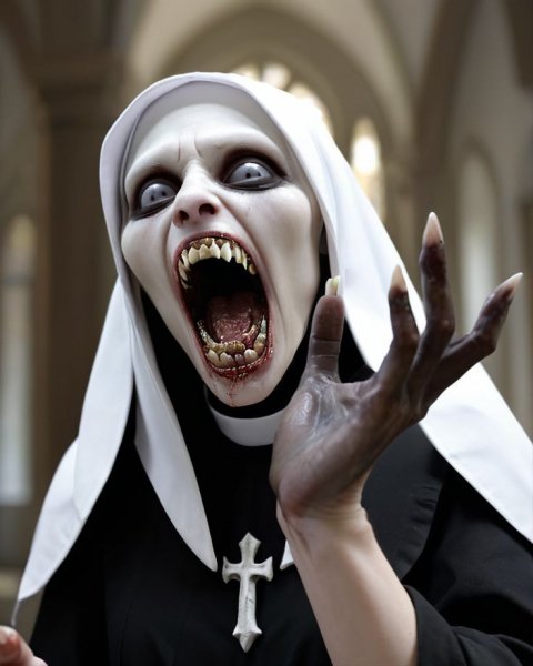 Голодная монашка