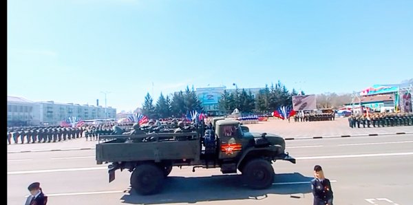 Урал с миномётом