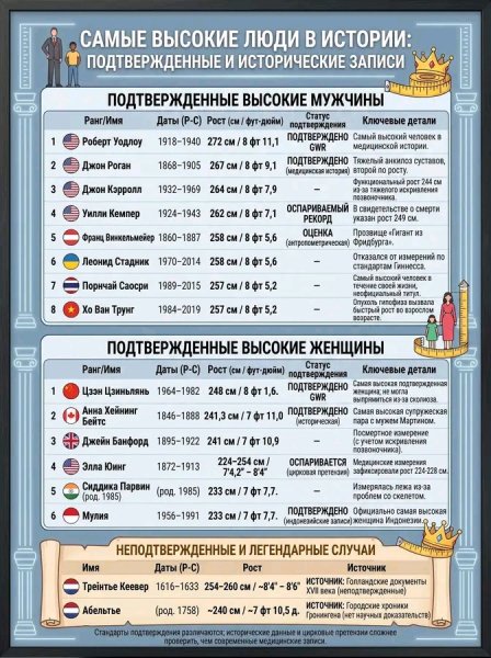 Высокие люди