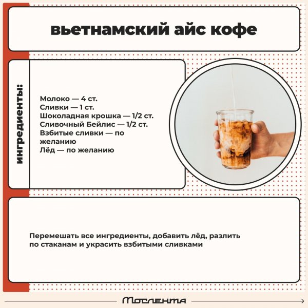 Вьетнамский айс кофе
