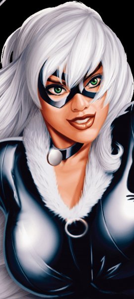 Marvel. Black Cat face (2)