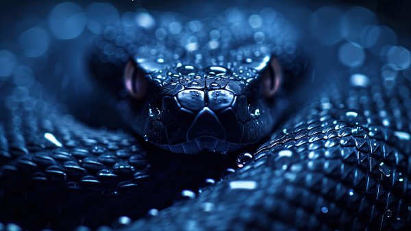 Snake-close-up-4k 529@5@c