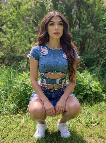 Squatting pose 10c1f7ec