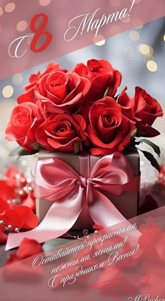 С ПРАЗДНИКОМ 8 МАРТА!