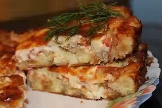 Пирог с мясом