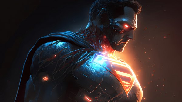 Superman-comics-art-ai-4k-wallpaper 748@1@l