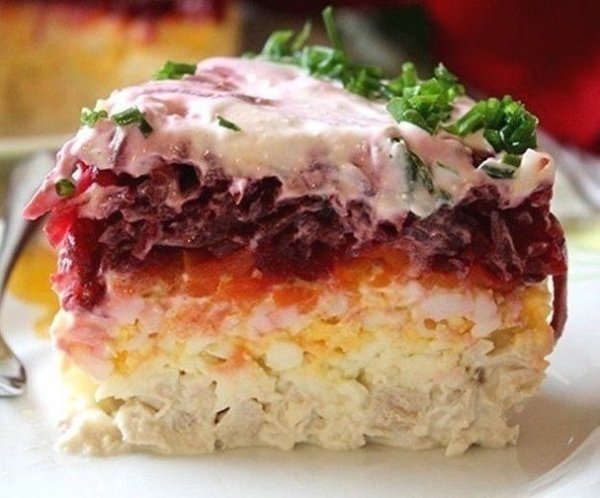 Салат"французский "