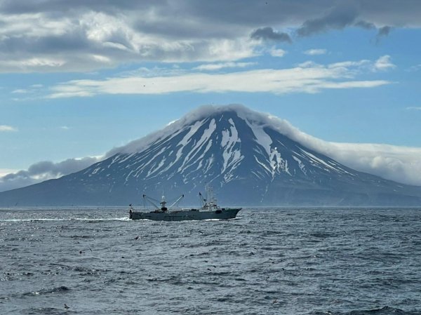 Вулкан Тятя. Кунашир