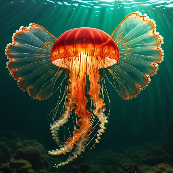 Крылатая медуза