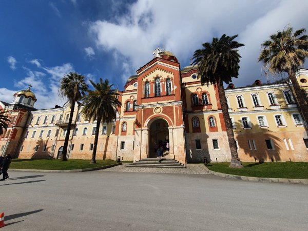 Монастырь. Афон.