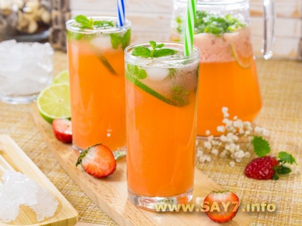 Клубничный лимонад