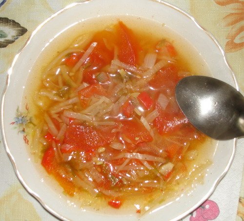 суп капустный