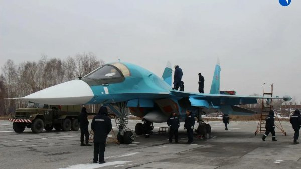 Новая партия Су-34 для Минобороны
