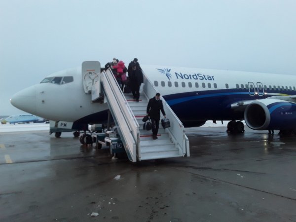 За 4 часа из тундры прилетел в Домодедово на этом самолете