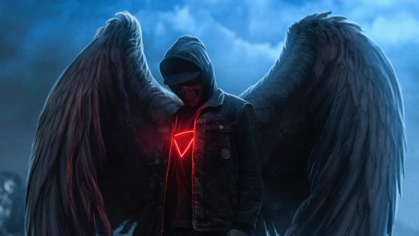 Skull-man-angel-wings-digital-art-uhdpaper.com-4K-4.1989