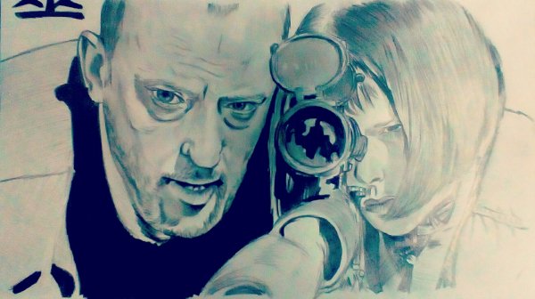 Jean Reno(Leon)