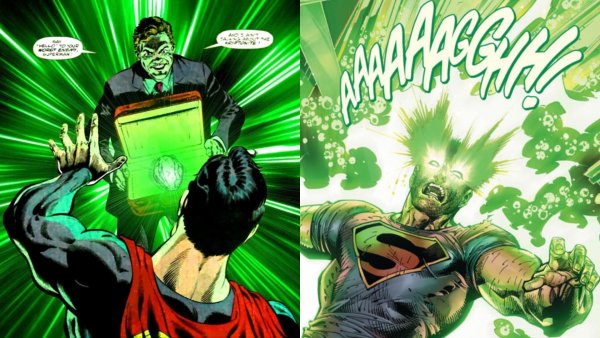 MyCollages. Kryptonite is Superman's main weakness