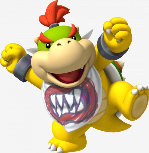 Bowser Koopa Jr. NSMBU The Oldest Evil Son