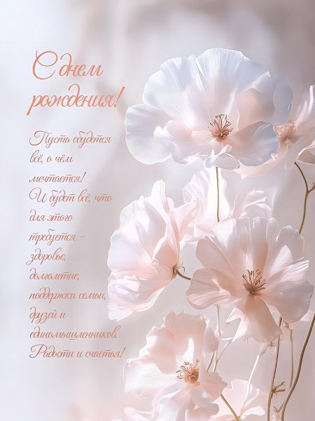 С днем рождения