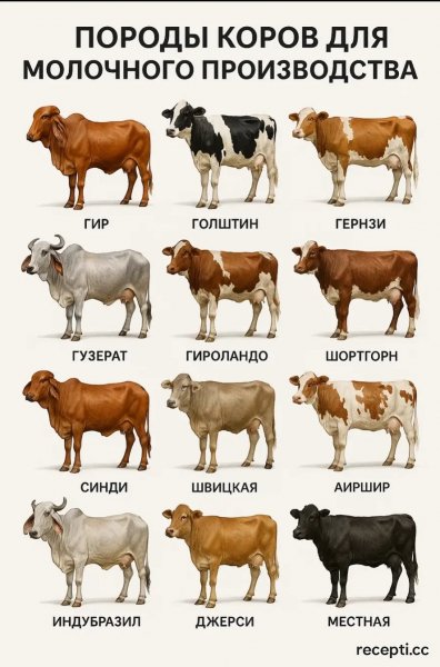 Коровы молоко