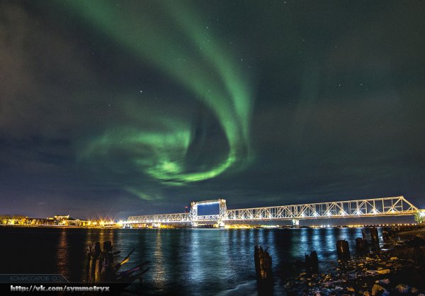 Сполохи над Архангельском
