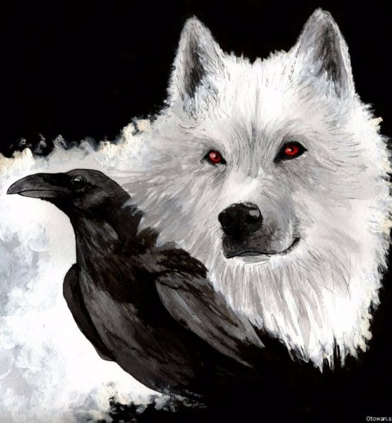 Волк и ворон