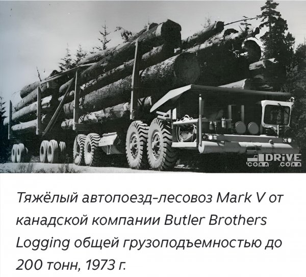 Канадский Тяжёлый Лесовоз