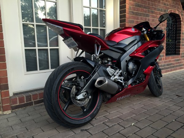 Yamaha r6 2007 Black