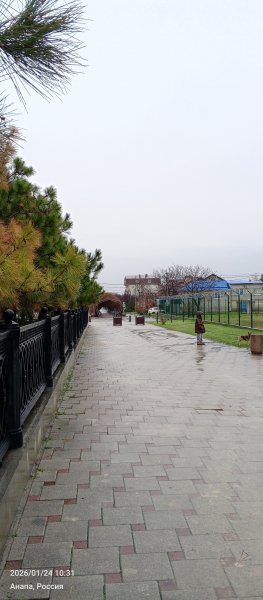 Анапа. Дождливое утро