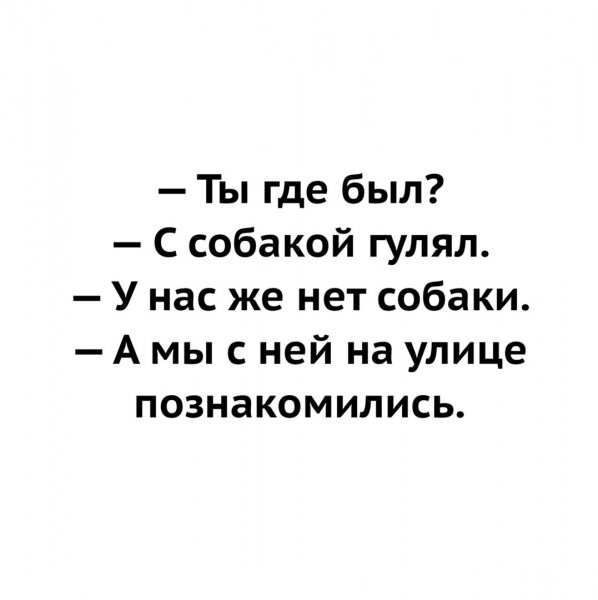 Гулял с собакой
