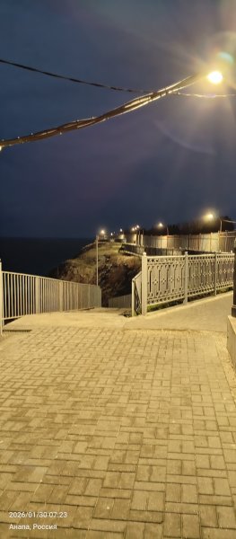 Анапа. Набережная в ранний час